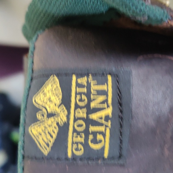 Nwt Georgia Boots Giant Brown Steel Toe Size 8.5 - Picture 12 of 13